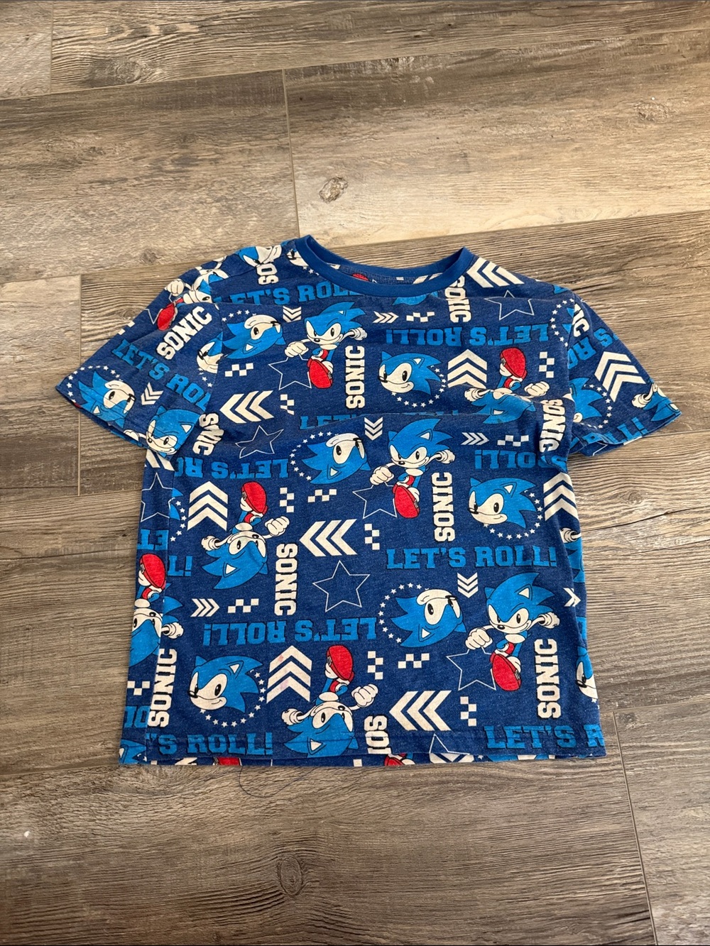 Sonic the Hedgehog Blue Kids Tee